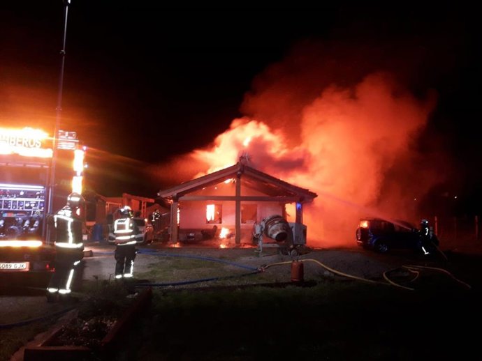 Incendio en una vivienda de Guriezo