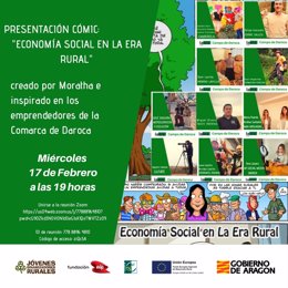 La Era Rural plasma en un cómic el papel de los emprendedores sociales de la Comarca Campo de Daroca.