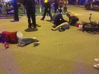 Dos evacuadas al hospital tras un accidente de moto en Granada capital