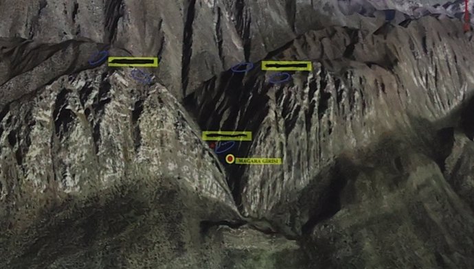 Refugios del PKK en las montañas del norte de Irak