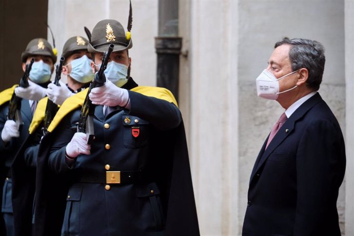 El primer ministro italiano, Mario Draghi 
