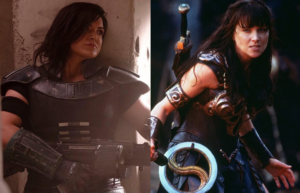 Xena (Lucy Lawless), favorita de los fans para sustituir a Gina Carano