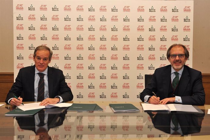 Banca March y Generali firman un acuerdo para la distribución de seguros.