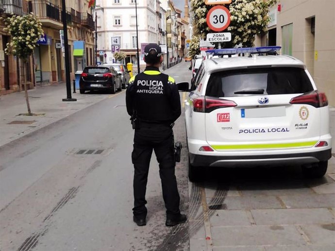 Foto de archivo de la Policía Local de Antequera