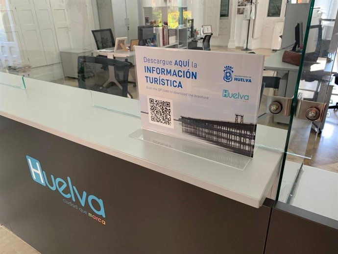 Oficina de Turismo del Ayuntamiento de Huelva, situada en la Casa Colón.