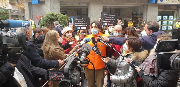 El presidente del sector Comercio de la Federación de Empresas de La Rioja, Nando Cortezón