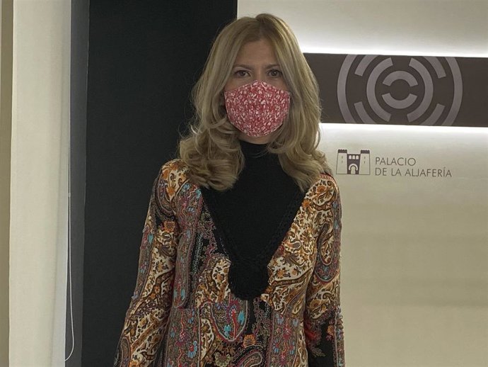 La diputada del PP Aragón Mar Vaquero.