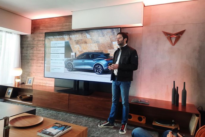 El director Comercial de Cupra España, Vítor Sarasola.