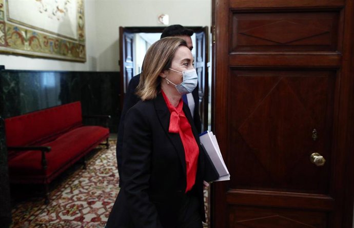 La portavoz del PP en el Congreso, Cuca Gamarra, 