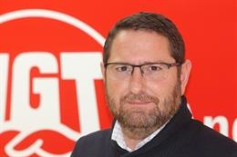 El secretario de Política Institucional de UGT-A, Raúl García Romo.