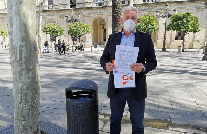 El portavoz adjunto de Ciudadanos (Cs) en el Ayuntamiento de Sevilla, Miguel Ángel Aumesquet
