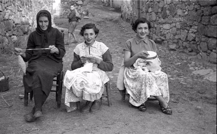 Una de las imágenes de la muestra 'La mujer en el medio rural'