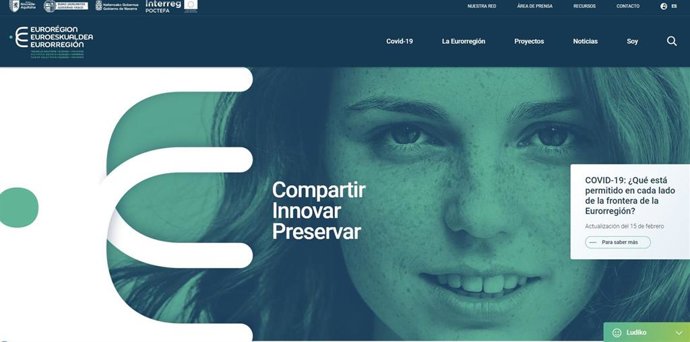 Web de la Eurorregión.