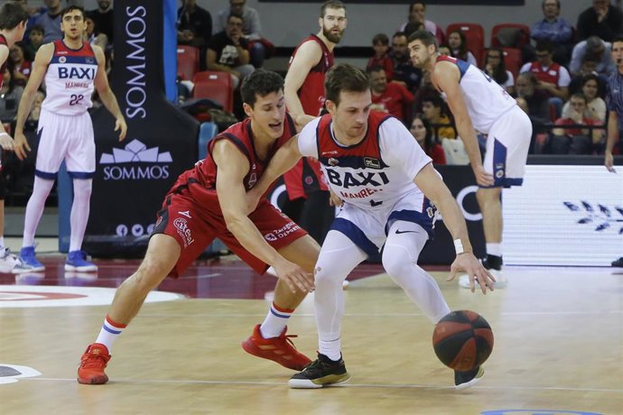 El nuevo base del Bsquet Manresa Frankie Ferrari, en su primera etapa en el club catalán antes de pasar por Gran Canaria y Unicaja