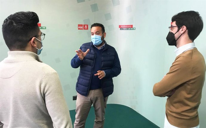 El secretario de Coordinación de Comarcales del PSOE de Sevilla, Diego Manuel Agüera.