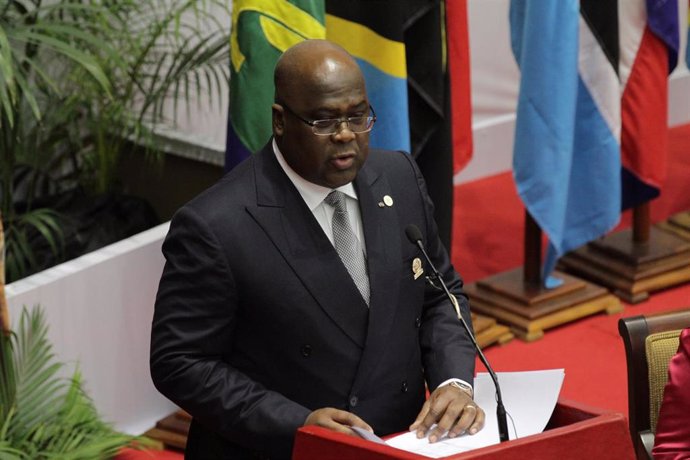 El presidente de República Democrática del Congo (RDC), Félix Tshisekedi.