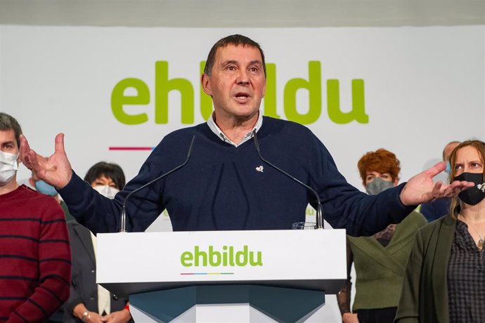 El coordinador general de EH Bildu, Arnaldo Otegi