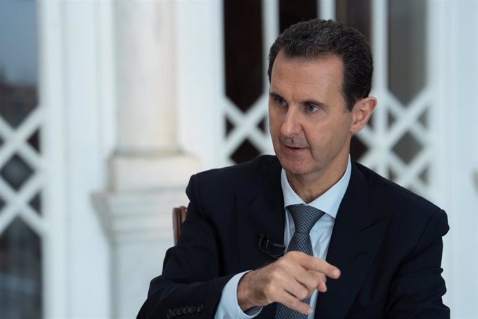 El presidente de Siria, Bashar al Assad, en Damasco