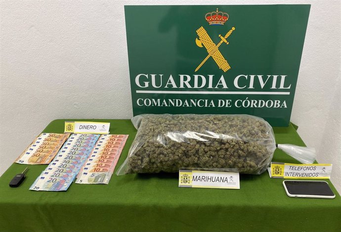 Marihuana intervenida por la Guardia Civil