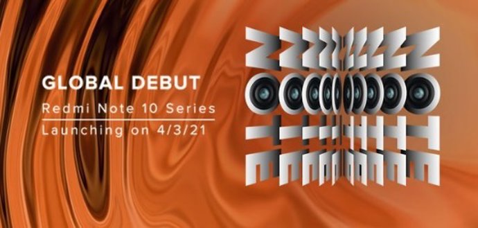 Anuncio de presentación de Redmi Note 10