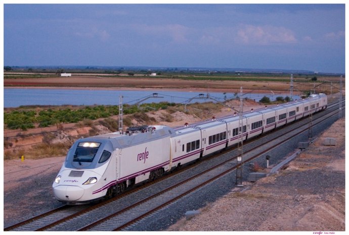 Un tren de Renfe.