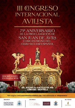 Cartel del III Congreso Internacional Avilista.Cór
