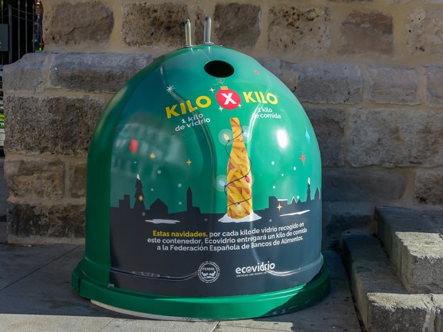 Ayuntamiento de Torrejón de Ardoz y Ecovidrio retan a vecinos a intercambiar envases de vidrio por comida para bancos de alimentos