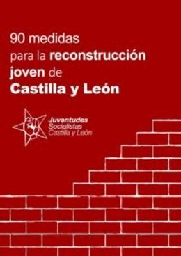 Portada del documento de JJ SS sobre las 90 medidas para la reconstrucción joven de Castilla y León