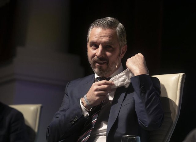 El consejero de Hacienda y Financiación Europea, Juan Bravo, en una imagen de archivo.