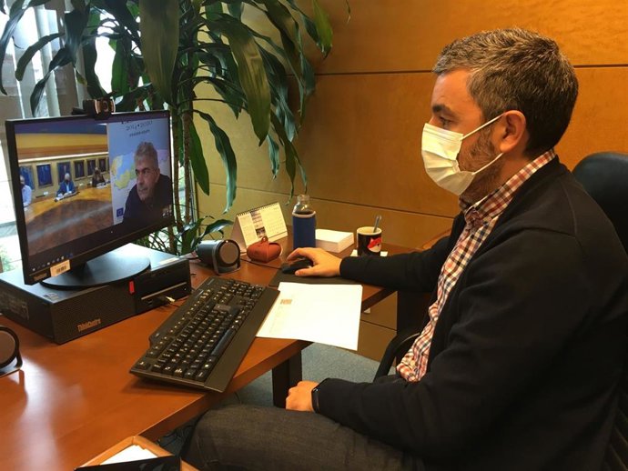 El consejero de Medio Rural y Cohesión Territorial, Alejandro Calvo