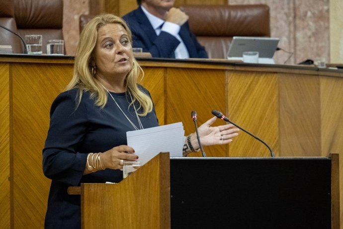 La diputada del PP-A Ángela Hidalgo