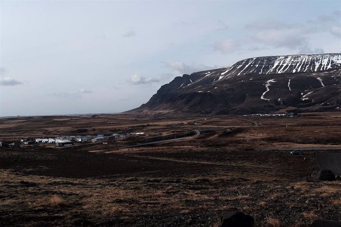 Imagen de arhivo de las montañas a las afueras de Reikjavik.