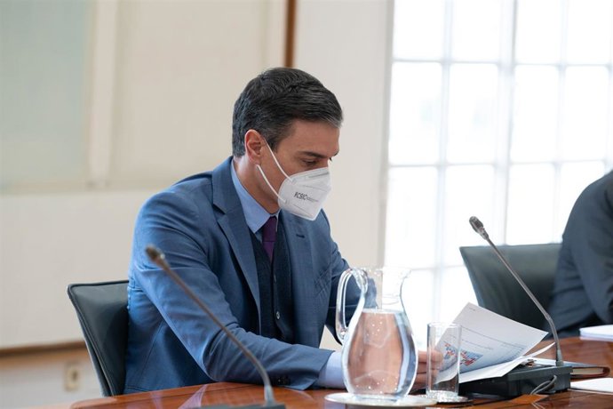 El presidente del Gobierno, Pedro Sánchez