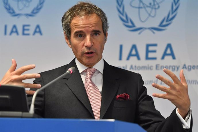 El director general de la Agencia Internacional de la Energía Atómica (AIEA), Rafael Grossi