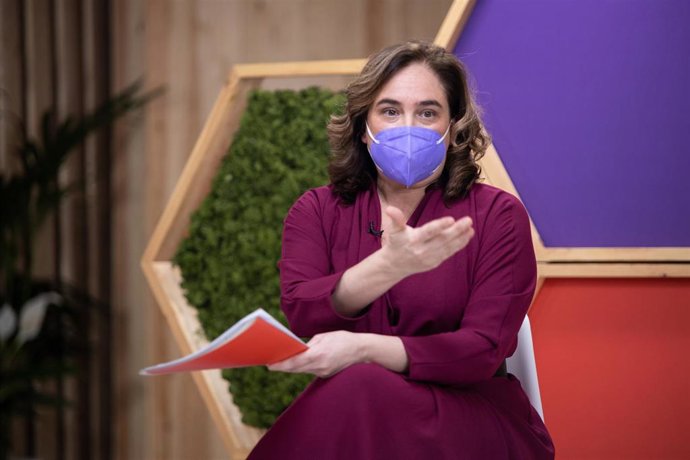 La alcaldesa de Barcelona, Ada Colau.