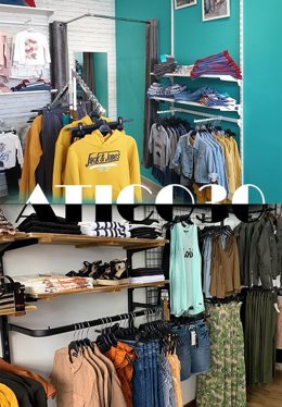 Detalle de las tiendas Atico30 y Atico30 Kids