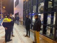 El conseller d'Interior visita la comissaria dels Mossos a Vic després de les destrosses