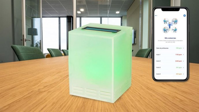 Medidor de CO2 de Sanotec