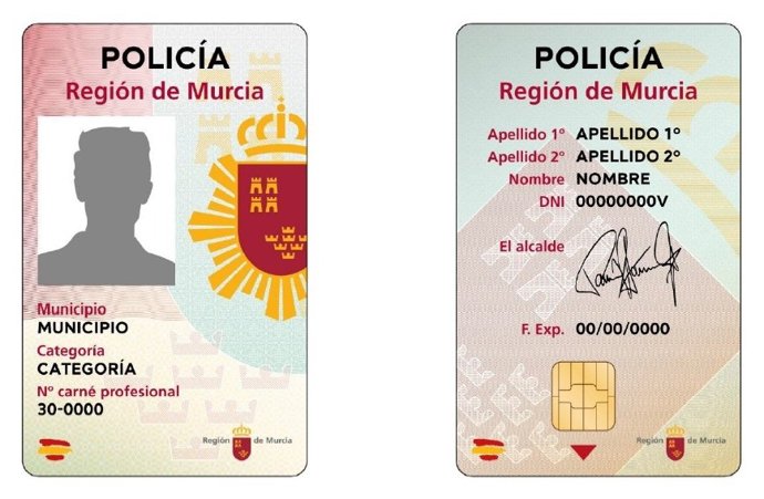Los policías locales de la Región contarán con un carné profesional reglamentado por la Comunidad