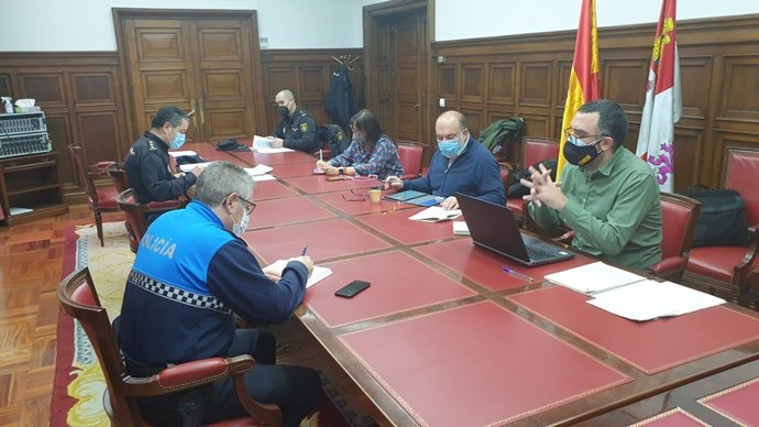 Reunión de la Mesa de Coordinación contra la violencia de género.