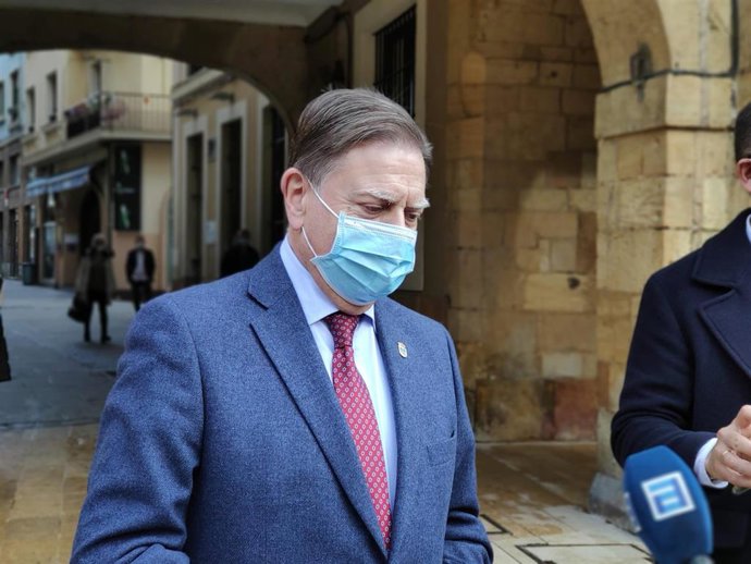 Oviedo.- Canteli (PP) se alinea con el alcalde de Siero y pide a Barbón que relaje las restricciones por la COVID-19