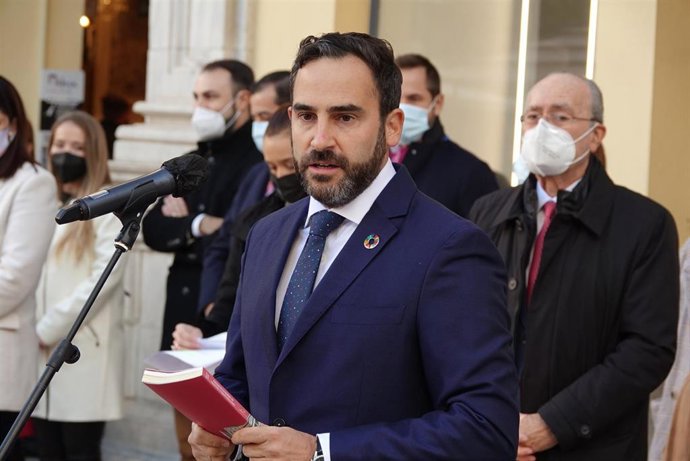 Archivo - Málaga.- Pérez (PSOE) dice que De la Torre "ha fagocitado" la gestión de Losada (Cs), a la que tiende la mano