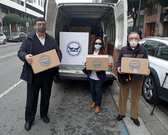 Alimentacion.- El Banco de Alimentos recibe 611 kilos más de alimentos del Grupo Social ONCE en La Rioja