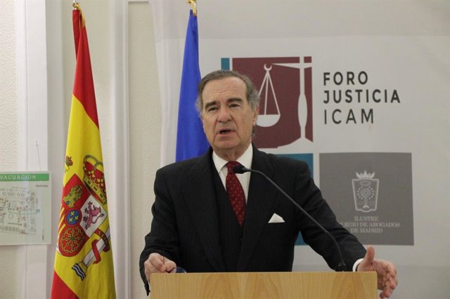 Archivo - El decano del ICAM solicita al TSJM un criterio único: "Los abogados no pueden estar hacinados en los calabozos"