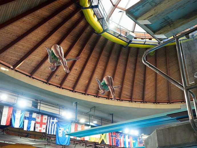 Archivo - Saltos.- Los saltadores españoles buscarán su billete para estar en el Preolímpico el 25 y 26 de febrero en Madrid