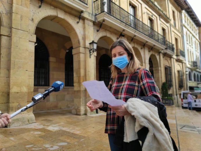 Oviedo.- Taboada (Somos) pide al Ayuntamiento y al Principado que se "centren" en contener la pandemia