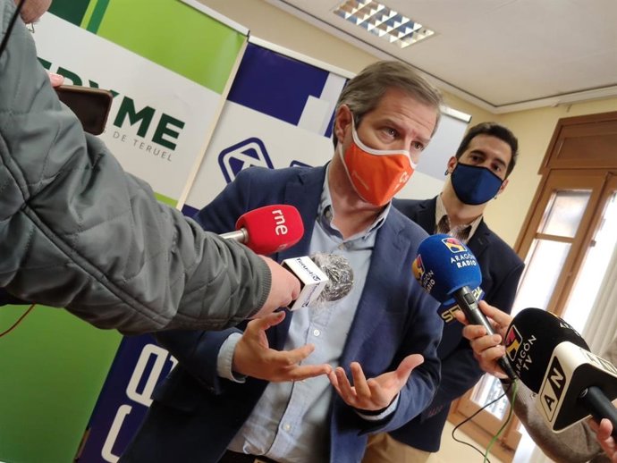 Pérez Calvo (Cs):"Teruel es una provincia que cuando apuesta, gana. Hay que aprovechar pandemia para agilizar proyectos"