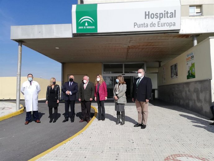 Cádiz.-Junta invierte más de dos millones de euros en el Hospital Punta de Europa de Algeciras en obras con fondos Covid