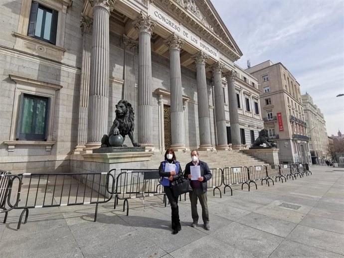 AMP.- La PDLI registra en el Congreso el manifiesto en defensa de la libertad de expresión tras el caso de Pablo Hasél