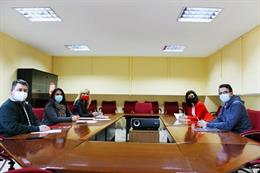 Reunión de UGT-A y Más País.